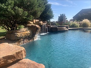 Artificial Rock Waterfalls